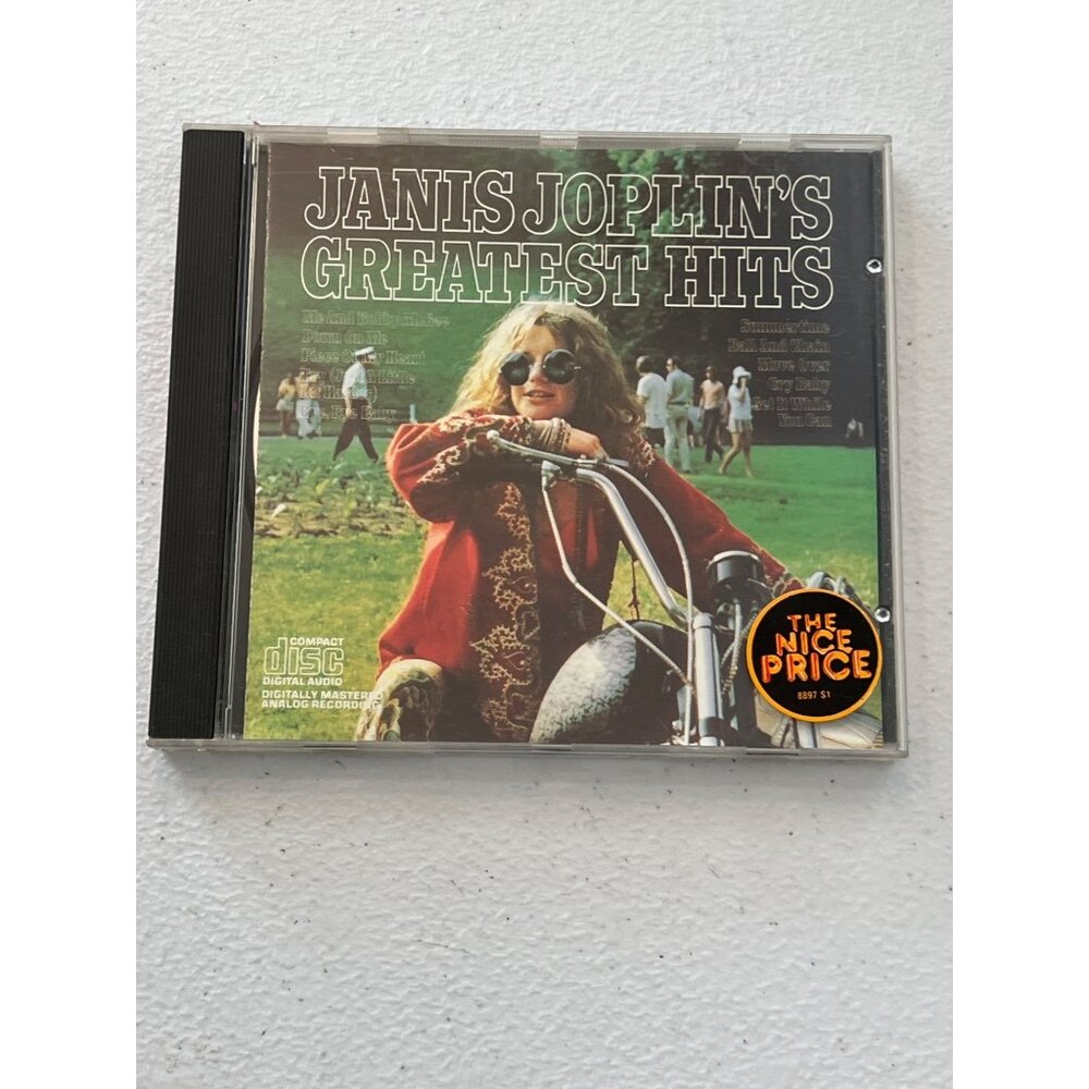 Janis Joplin Greatest Hits CD  Columbia 1973 Compilation Pre-Owned